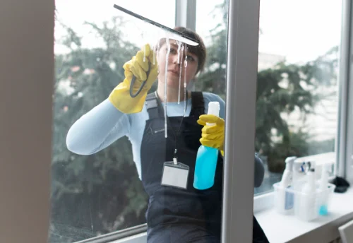 Nettoyage de vitres intérieures et extérieures à Chouilly